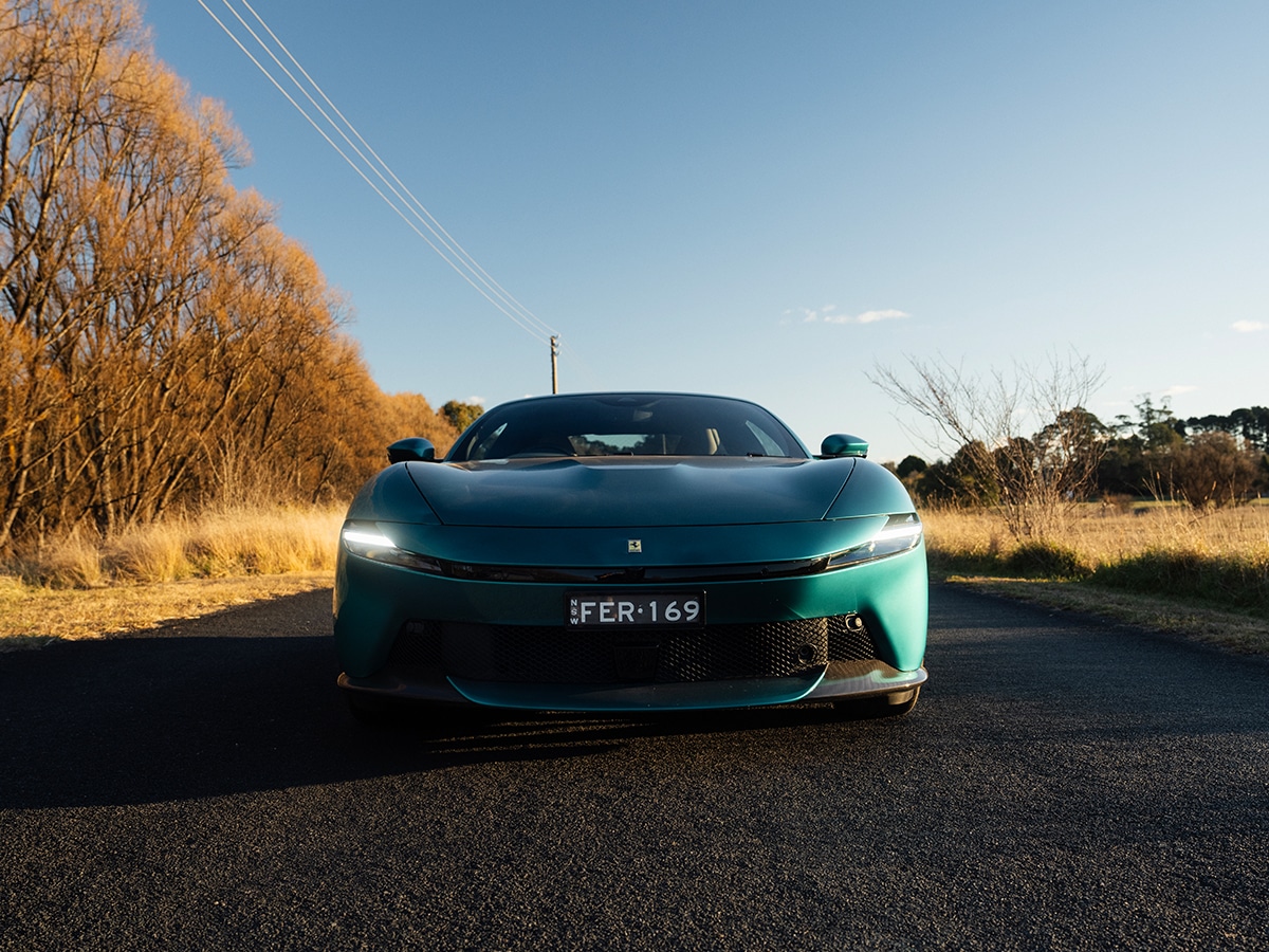2026 ferrari amalfi front on