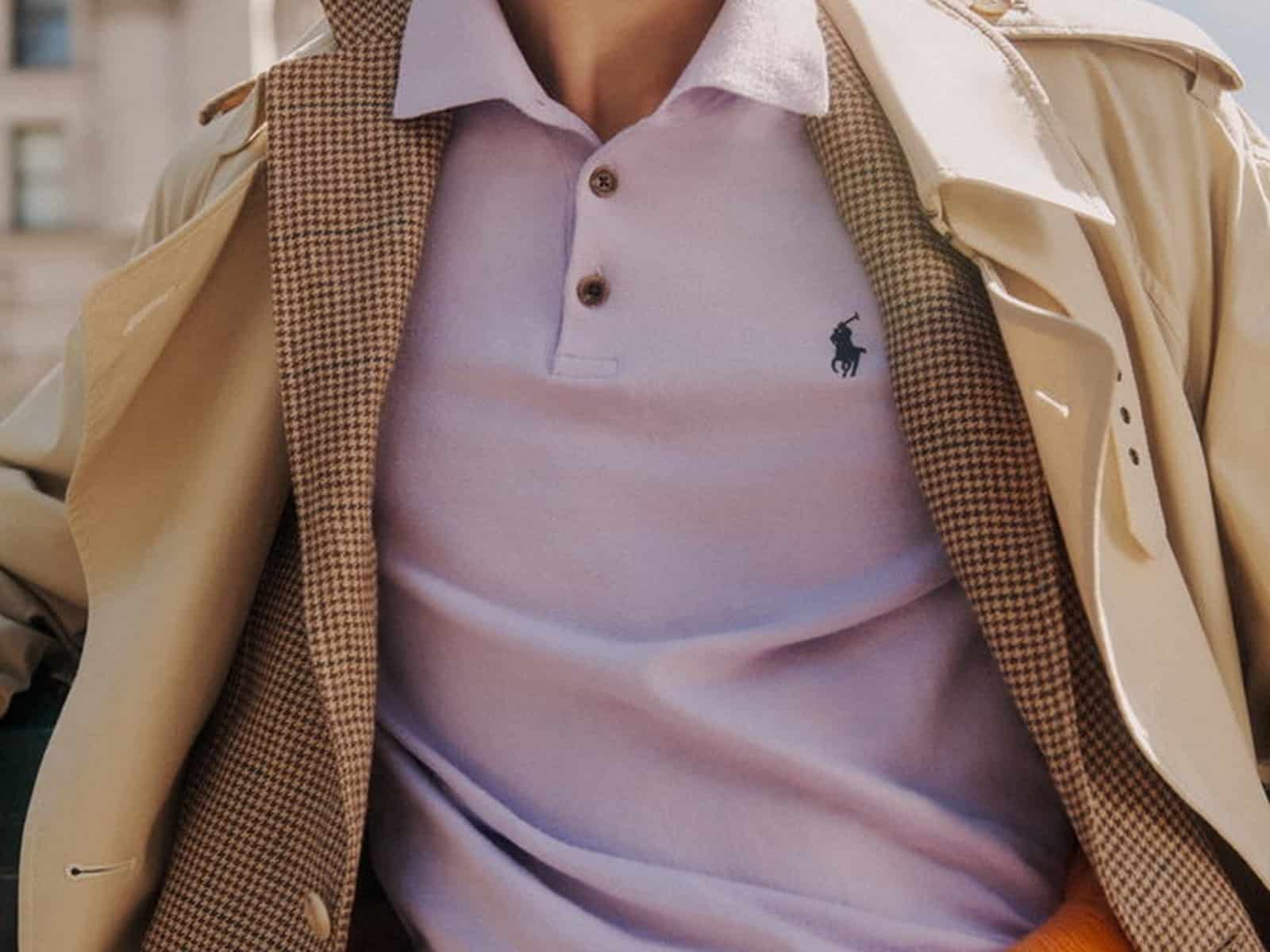 A Ralph Lauren Polo shirt with the signature polo player embroidery, shown across a range of colours. (2 of 6)