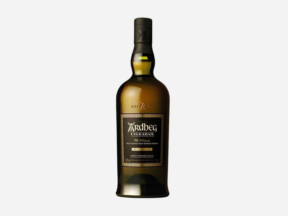 Ardbeg uigeadail single malt scotch whisky