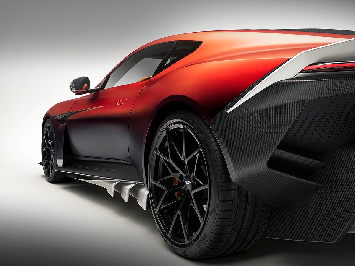 Aston martin valen back three quarter