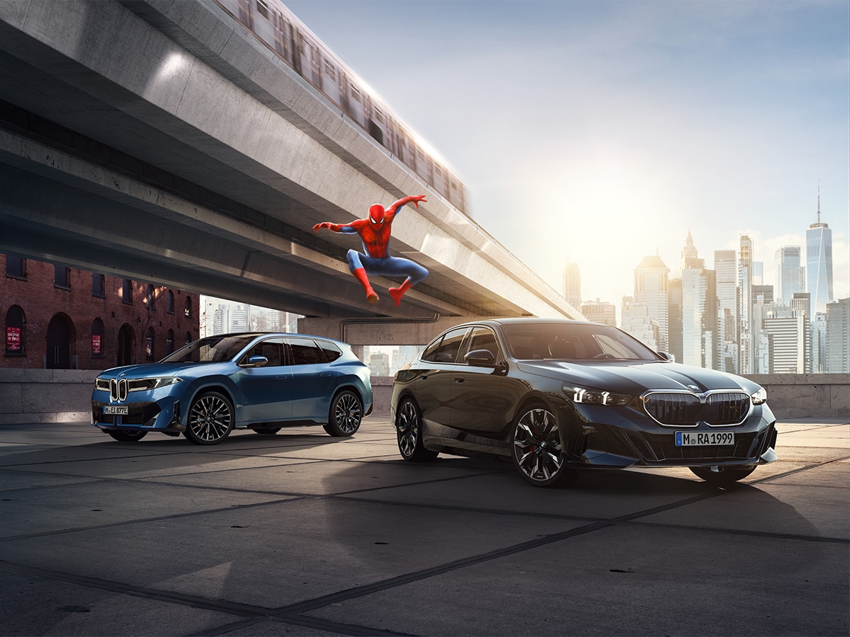 Bmw spider man ad onscreen 0002 p90651332 highres bmw brings the neue
