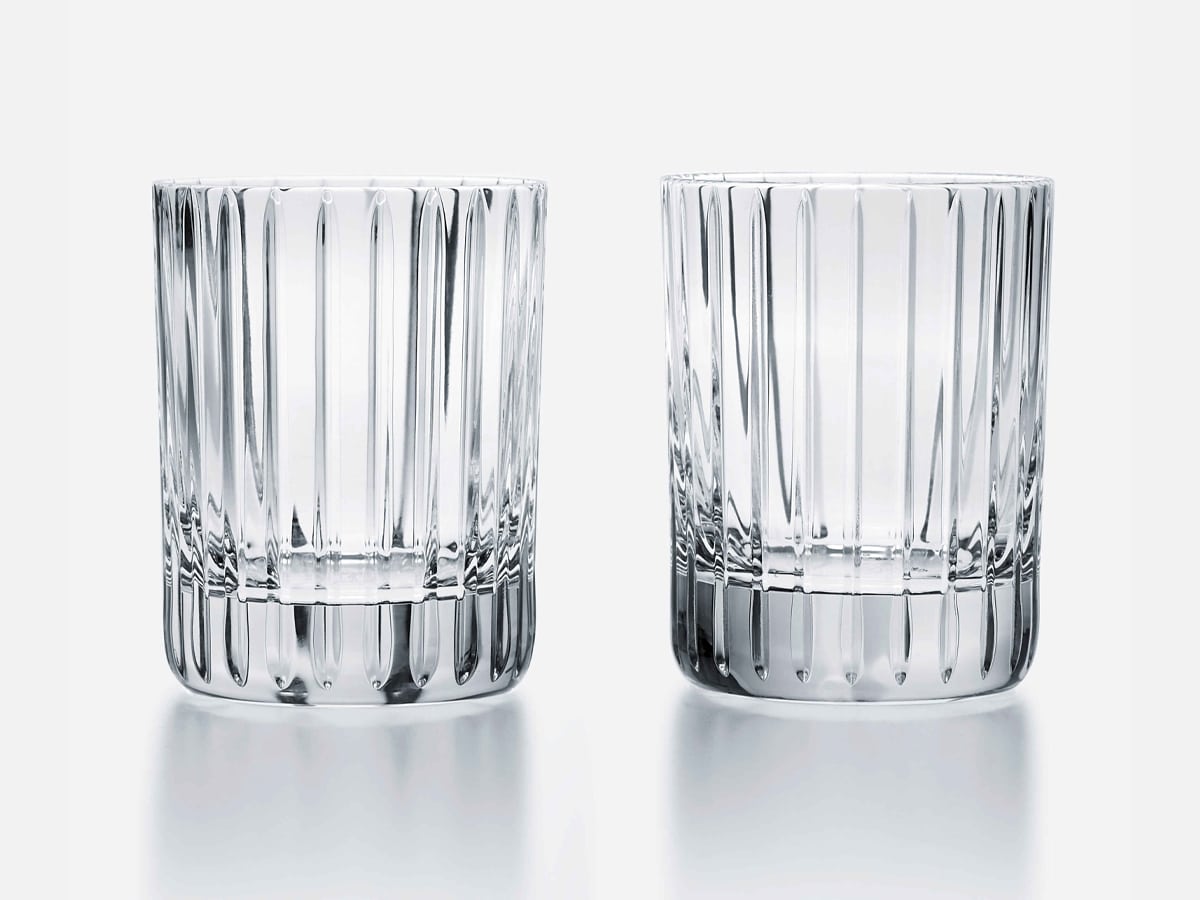 Baccarat harmonie crystal tumbler pair