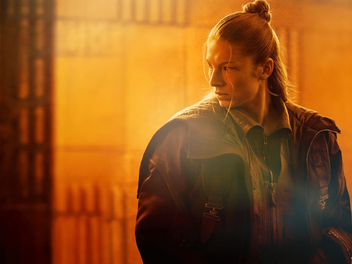 Hunter Shaefer as 'Cora' in 'Blade Runner 2099' | Image: Prime Video