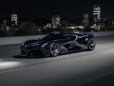 Bugatti Destrier is a 1,578 HP Bolide Reimagined as Pure Sculpture