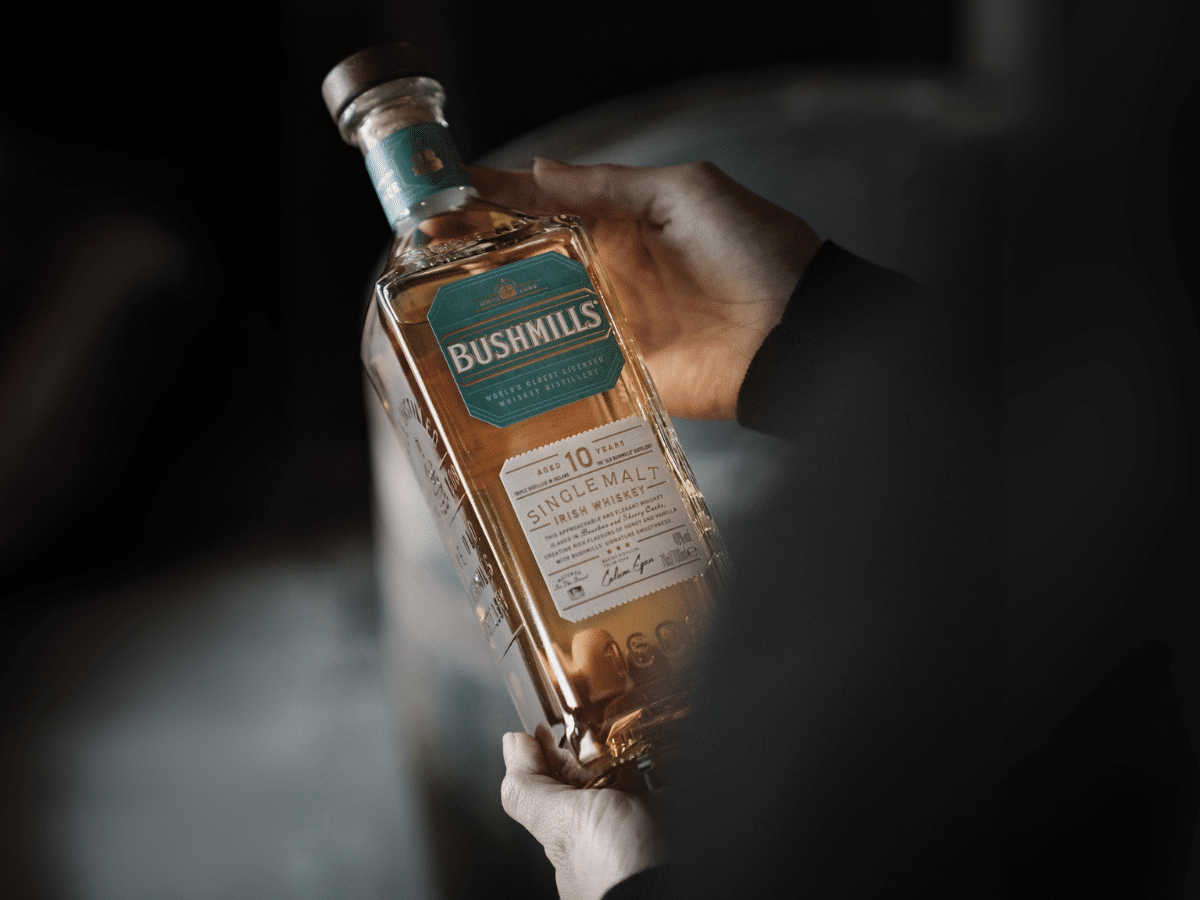 Bushmills 10 Year Old Irish Single Malt Whiskey | Image: Bushmills