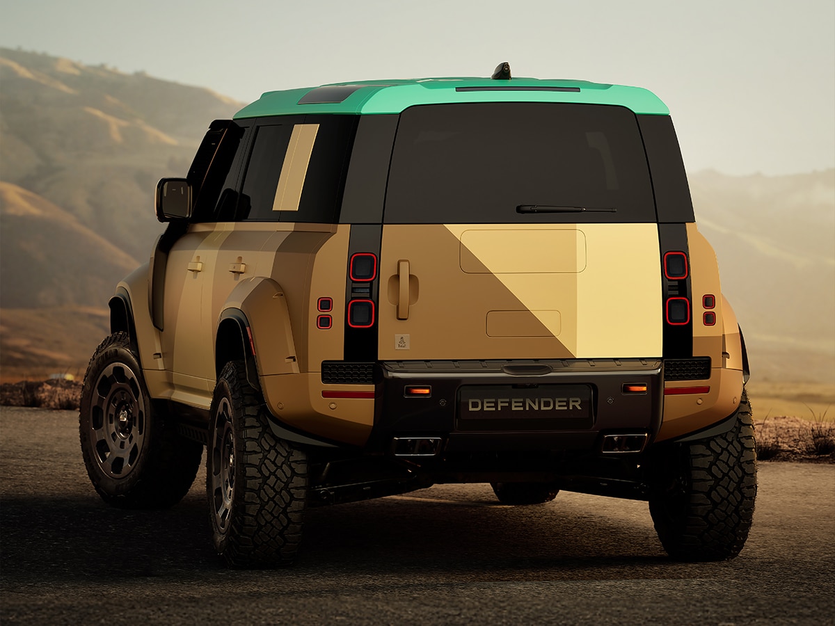 Defender dakar rear end