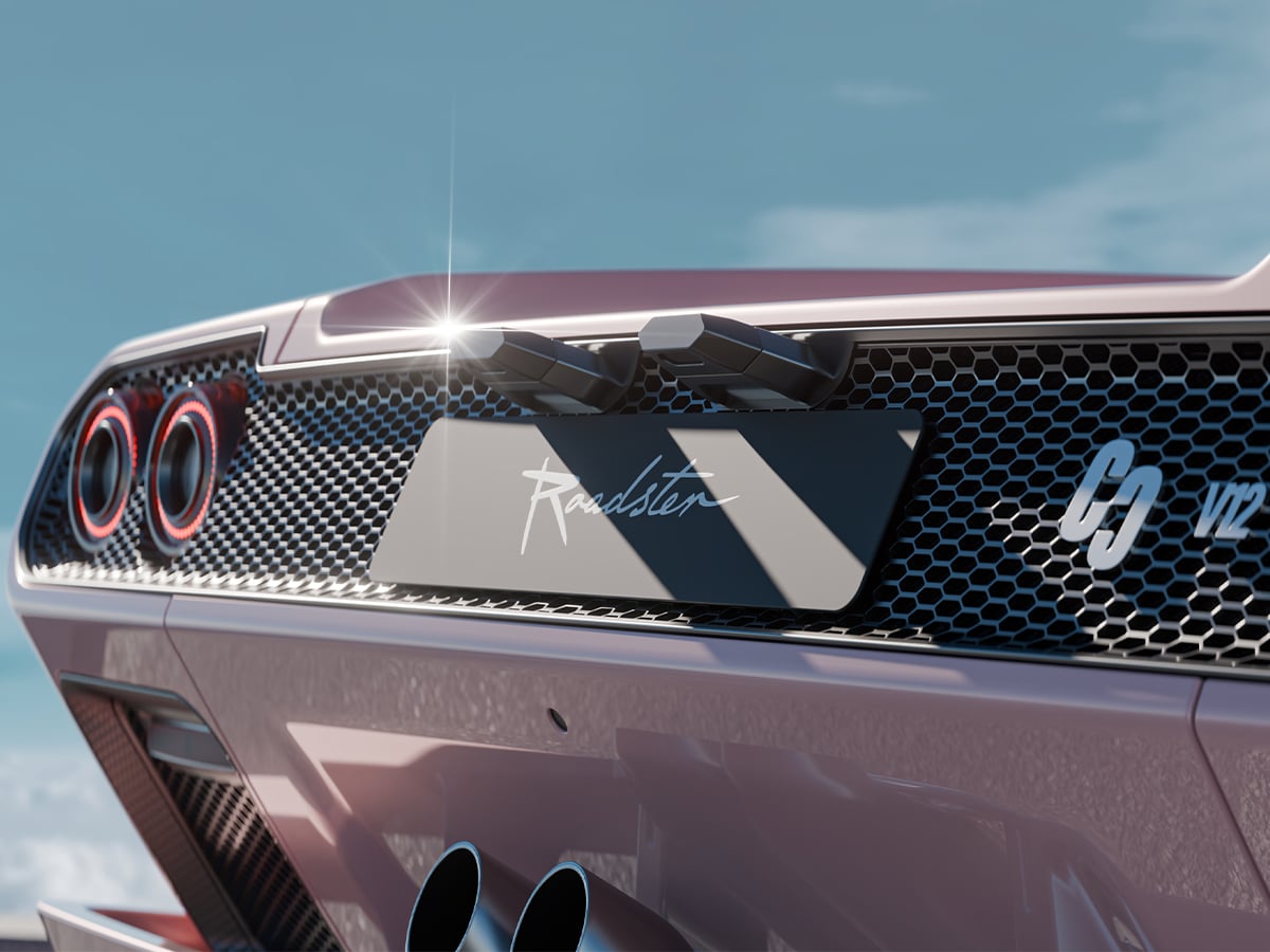 Eccentrica v12 roadster 0002 roadster spec03 spoiler