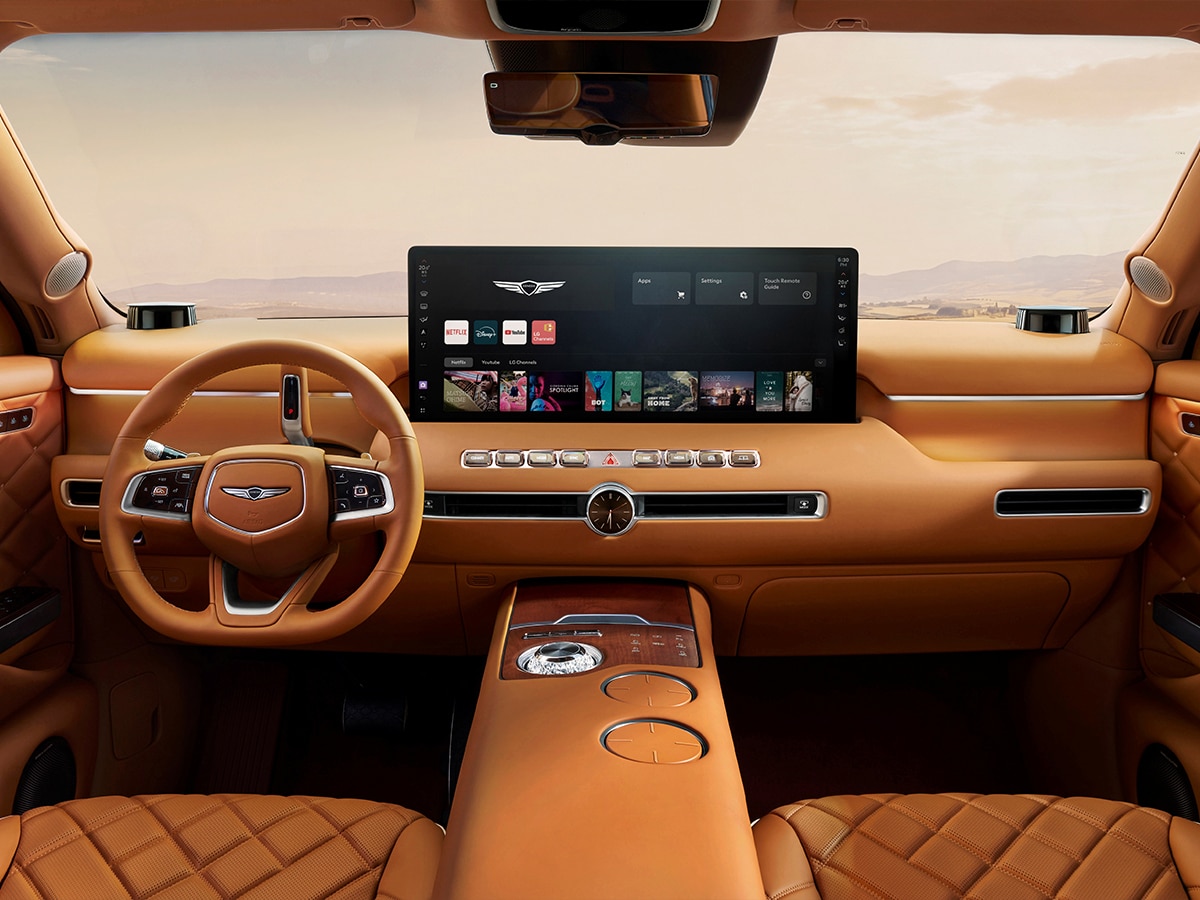 Genesis gv90 neolun dashboard