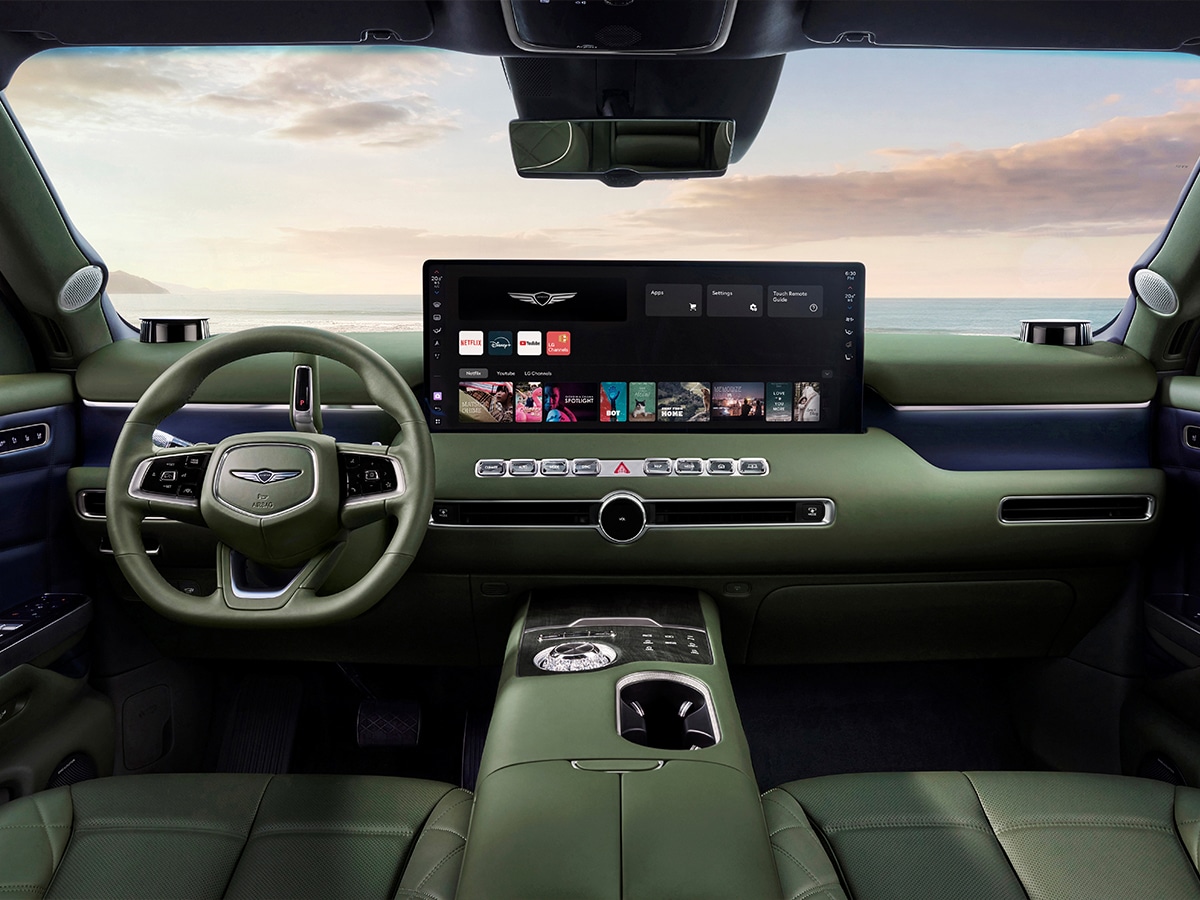 Genesis gv90 dashboard