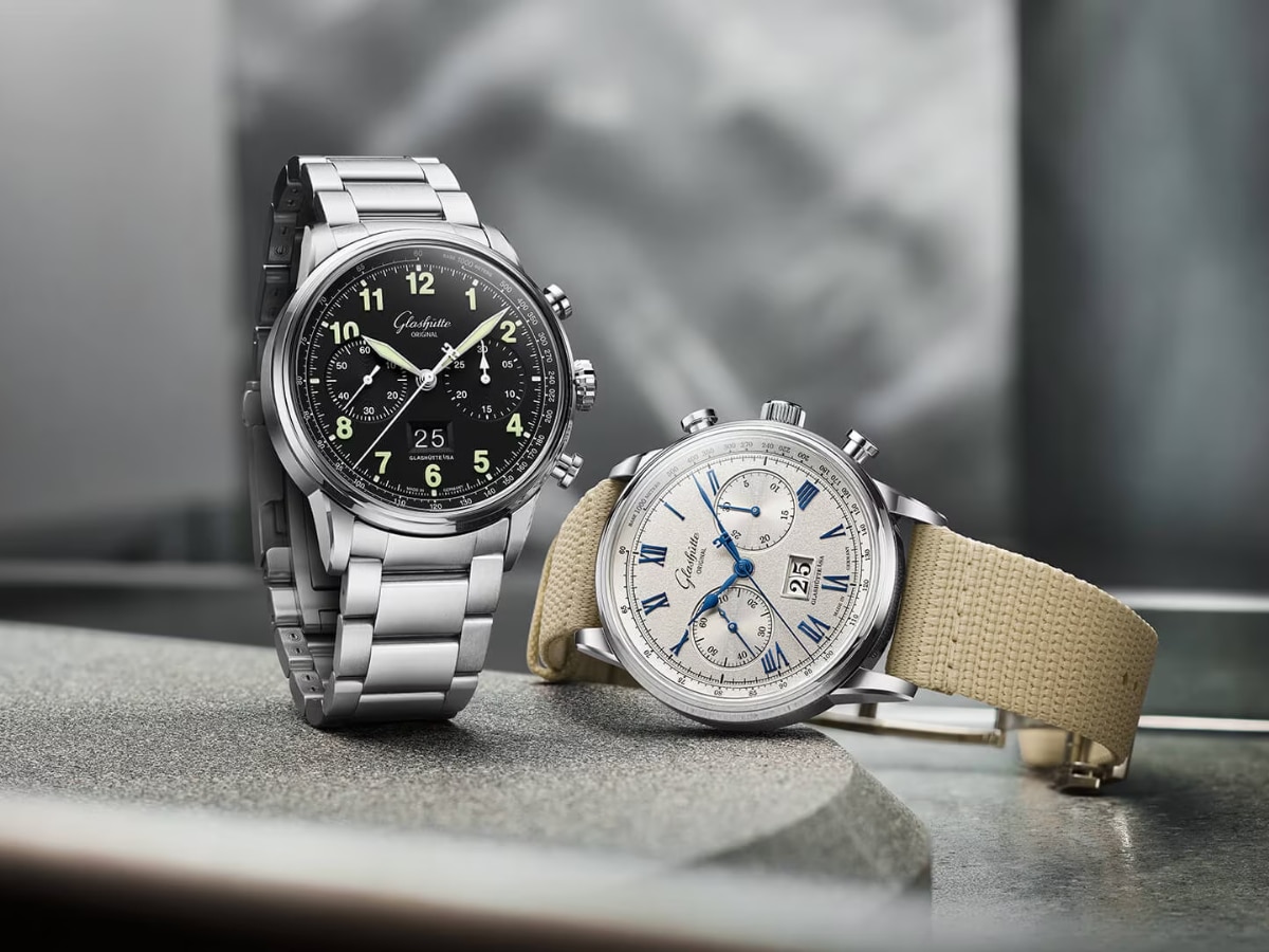 Glashütte original senator chronograph and senator chronograph navigator