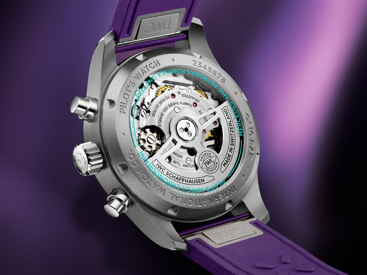 Iwc pilot's watch chronograph 41 mercedes amg petronas formula one team 5
