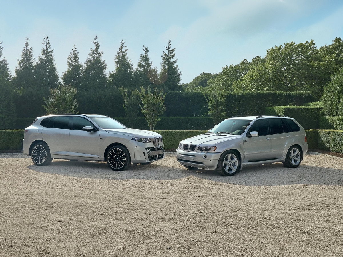 Kith x 2000 bmw x5 e53 and ix3 side by side
