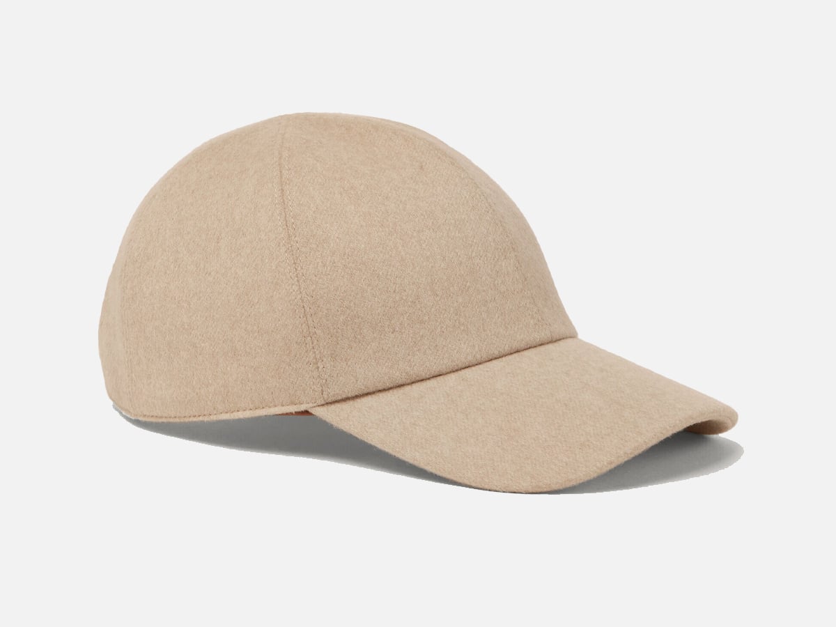 Loro piana cashmere baseball cap