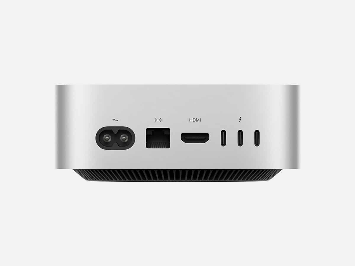 Mac mini m6 rear end