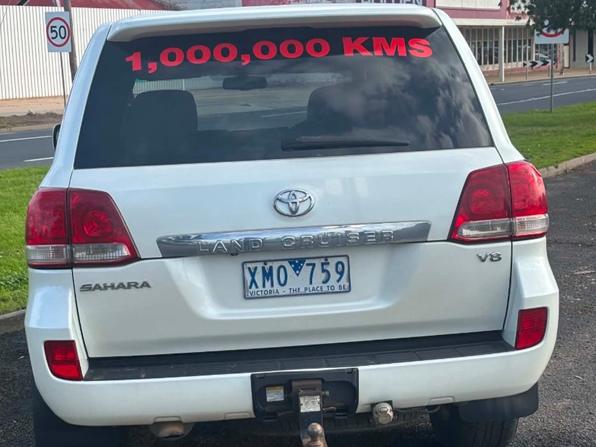 Million kilometre landcruiser 1