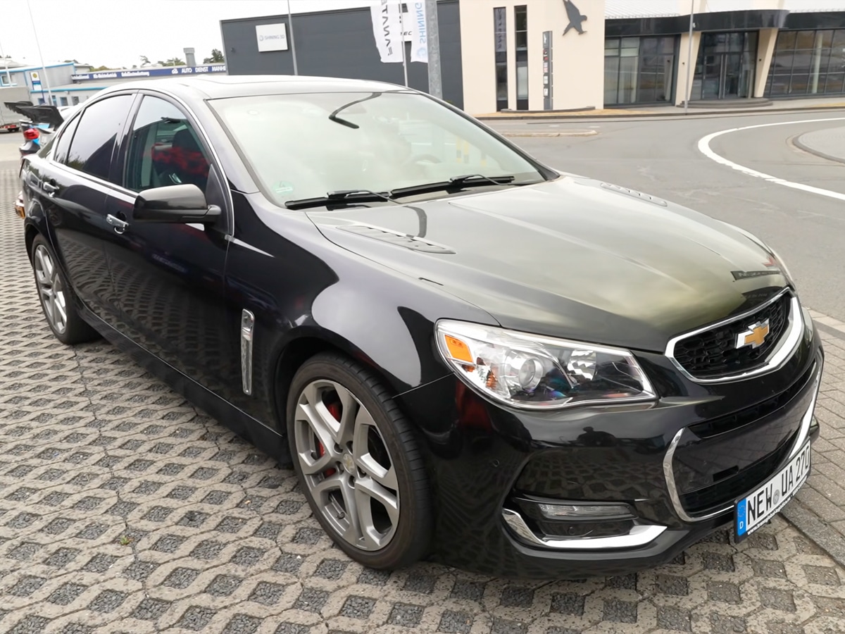 Misha holden commodore nurburgring front end