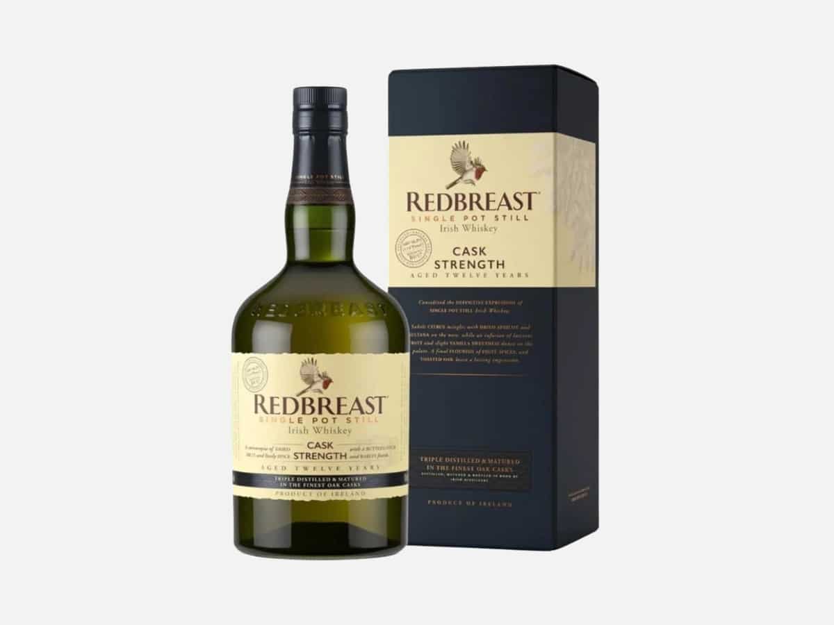 Redbreast 12 year old cask strength irish whiskey