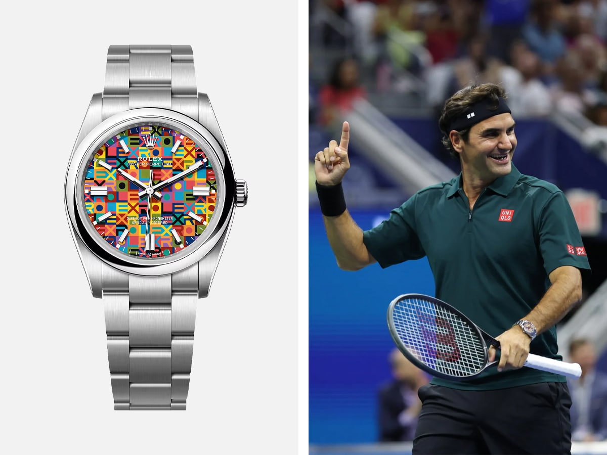 Roger fed rolex at us open 2026