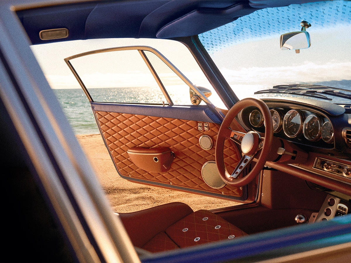 Singer x louis vuitton porsche door