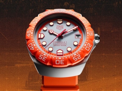 TAG Heuer Drops Bright Orange $3,200 F1 Solargraph for Final Dutch GP