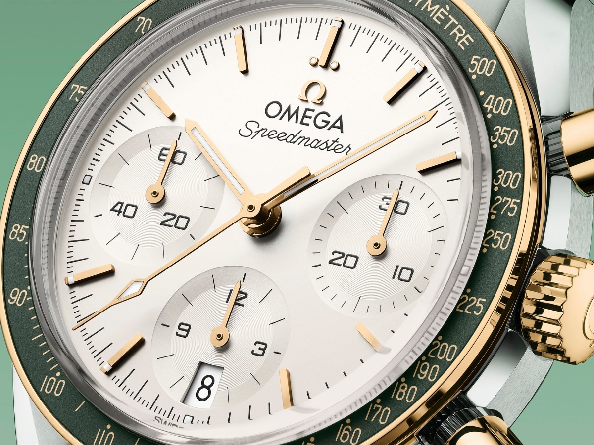 Two tone omega speedmaster 38 mm