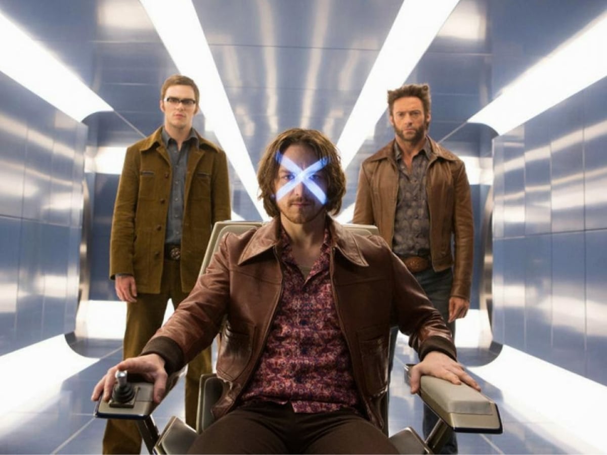 Days of Future Past main characters Professor X, Wolverine and Beast