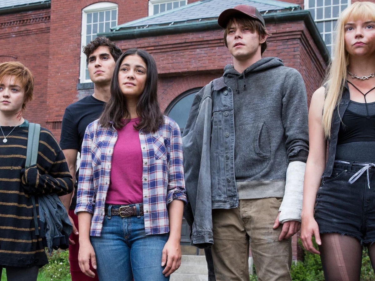 Anya Taylor-Joy, Maisie Williams and Charlie Heaton in The New Mutants