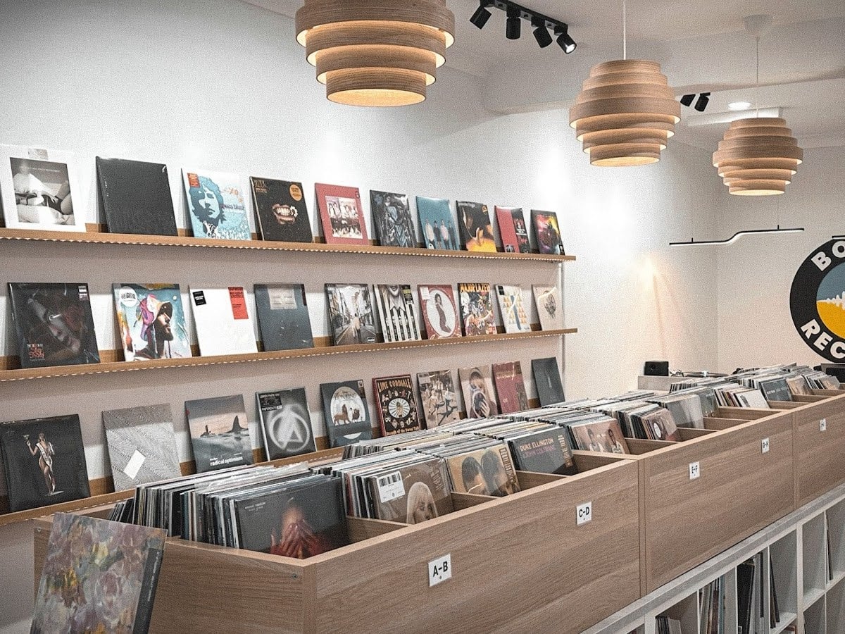 Bondi Records interior, Bondi Junction