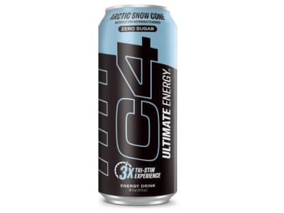 This Arctic Snow Cone Energy Drink Packs 300mg of Caffeine and Zero Sugar