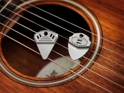 EchoTi Is a Titanium Guitar Pick Designed to Outlast Plastic Ones