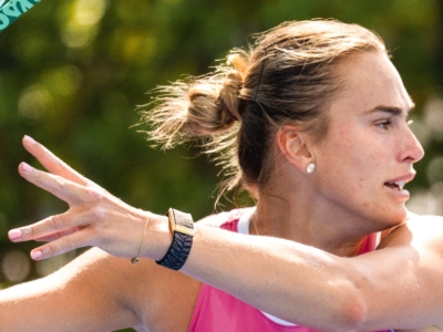WHOOP Built Aryna Sabalenka a Tiger-Stripe Band for the US Open