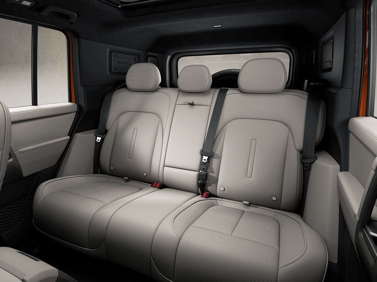 Icaur v25 rear seats