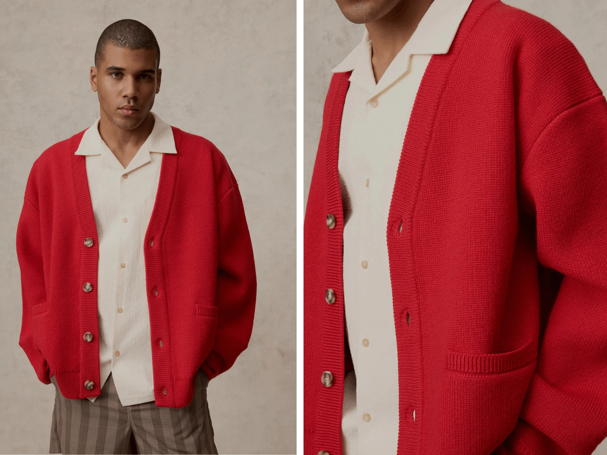 Joseph james merino cardigan