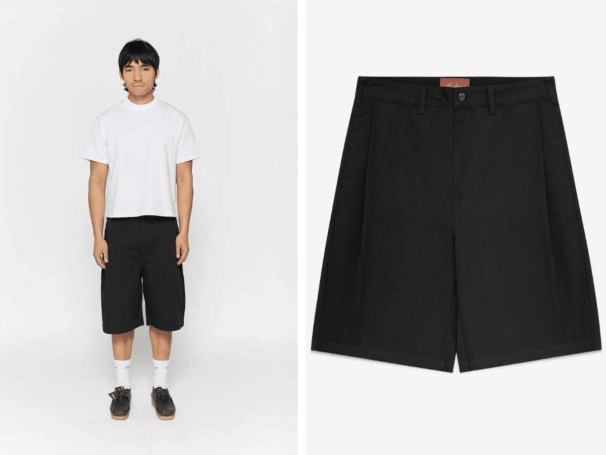 Mutimer pleated shorts