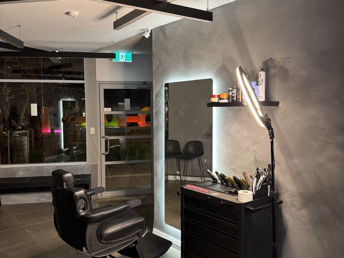 Stay Fresh Barbers interior, Mount Lawley