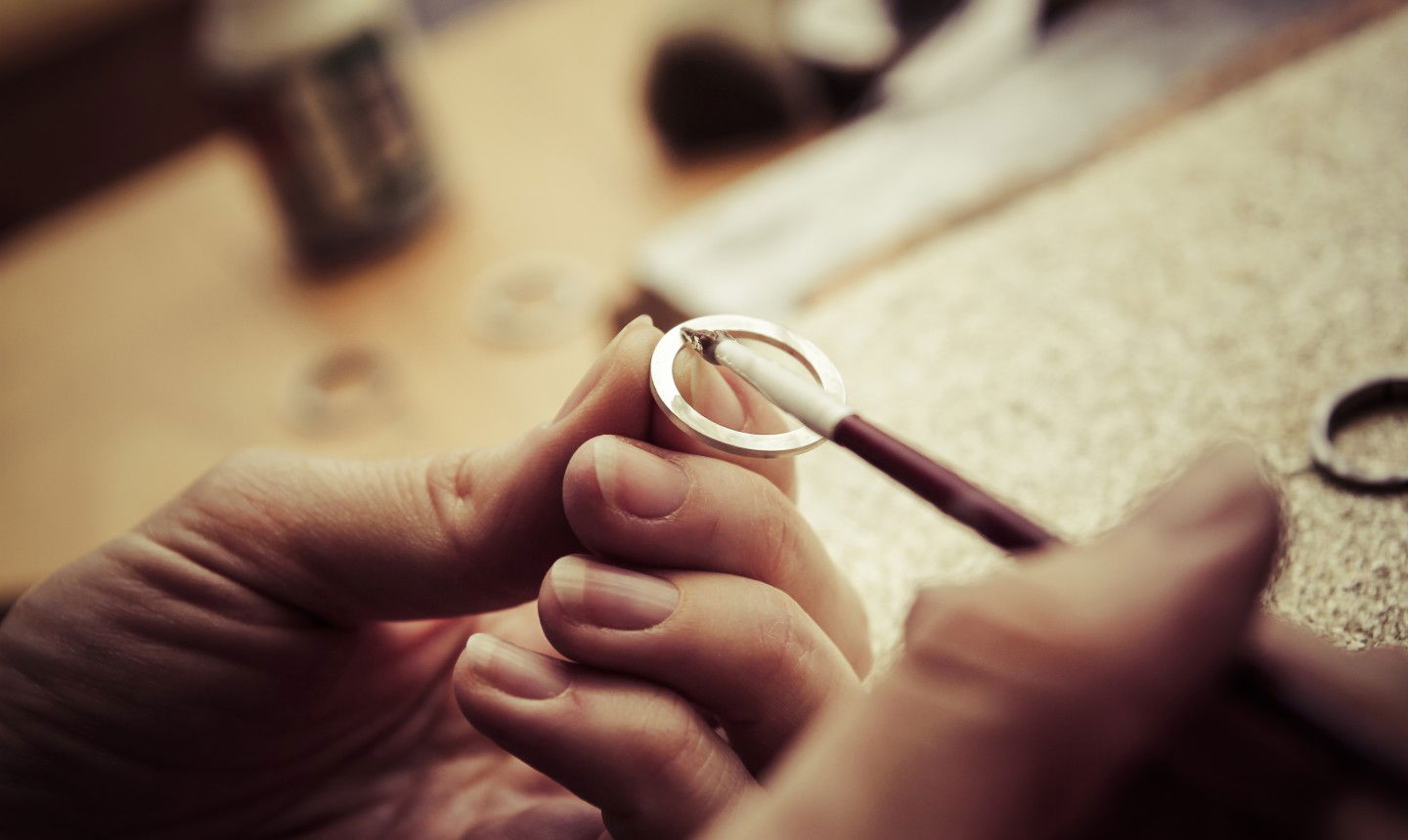 Temple & Grace wedding ring consultation in their Sydney boutique
