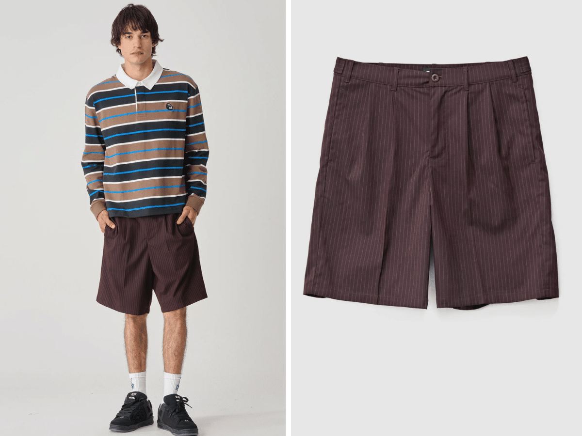Xlarge amplify pleated short