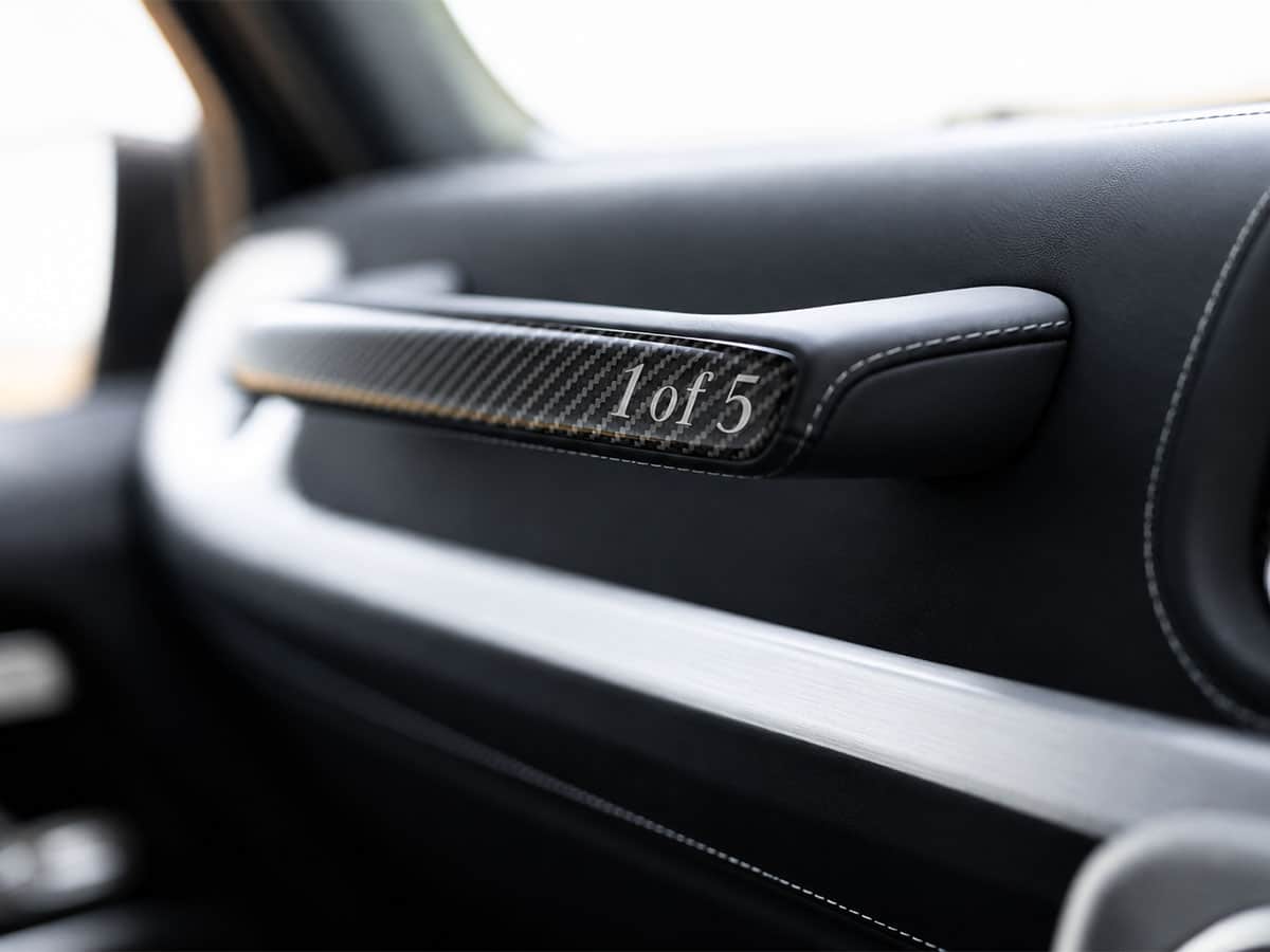2026 mercedes amg g 63 two finish edition 0005 g 63 two finish edition grab handle 1 of 5