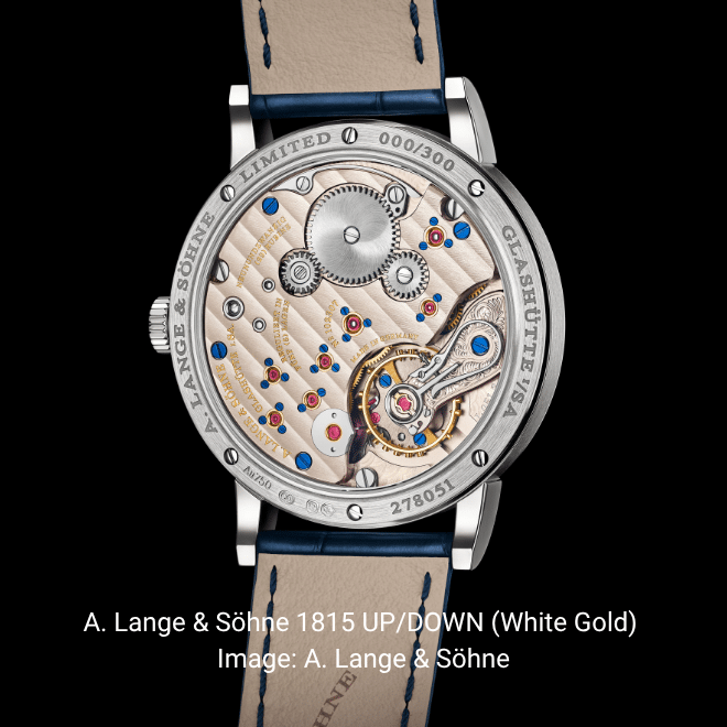 A. Lange & Söhne 1815 UP/DOWN (White Gold) | Image: A. Lange & Söhne