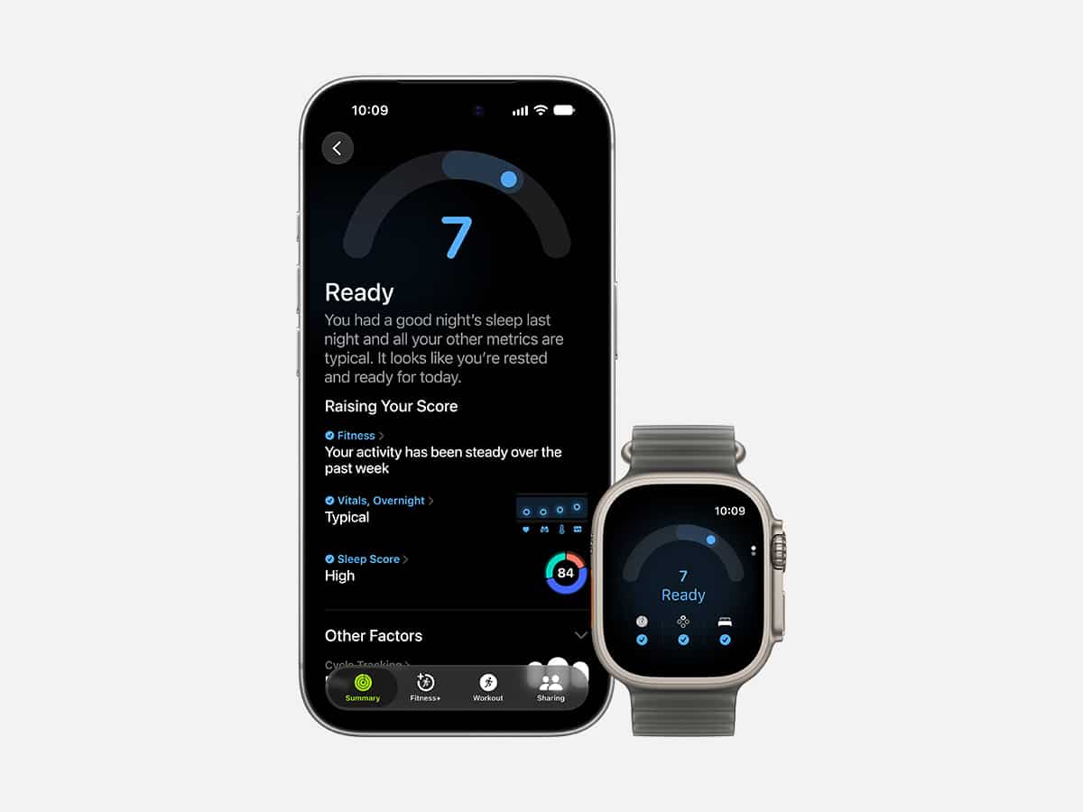 Apple watch readiness