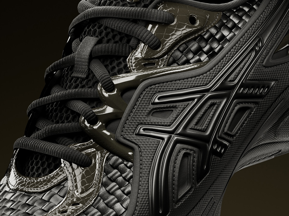 Asics sportstyle above the clouds x gel sd lyte™ black - gunmetal side logo