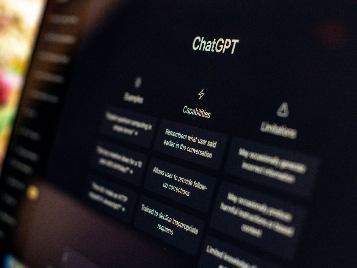 Chat gpt home page