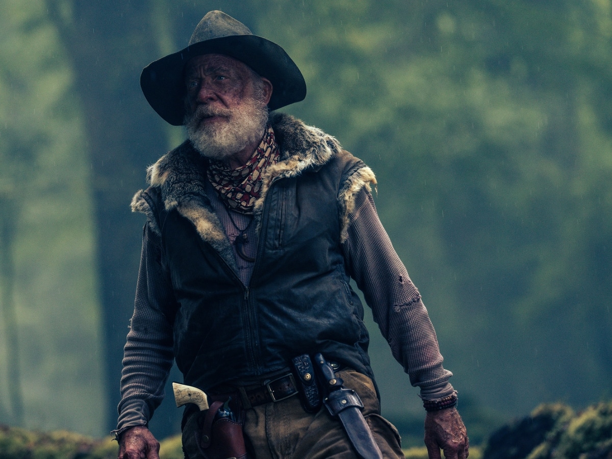 J.K. Simmons as a mountain man in Heart of the Beast