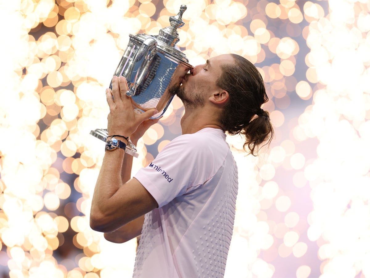 Alexander Zverev Lifts 2026 US Open Trophy in a $280,000 Jacob & Co. Watch