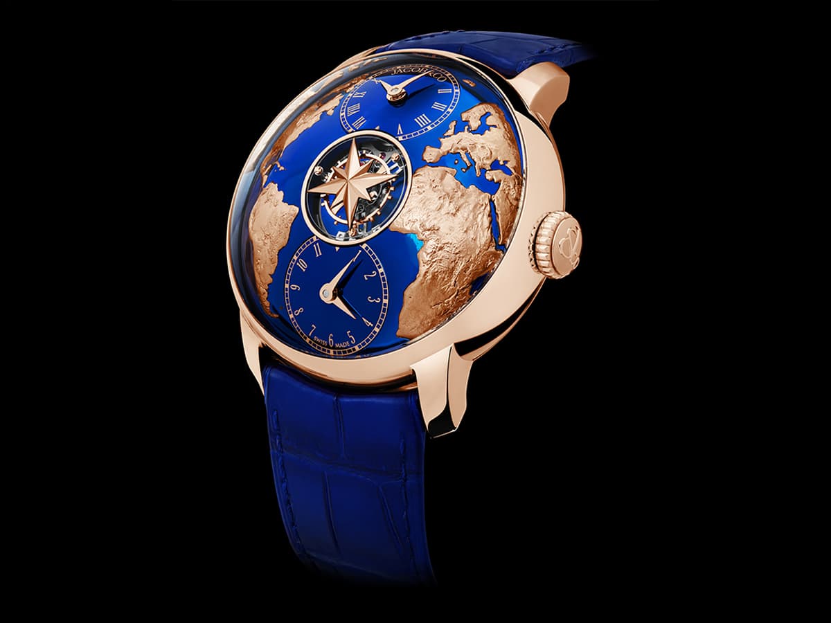 Jacob - co 'the world is yours' dual time zone tourbillon 0003 jacob - co 'the world is yours' dual time zone tourbill