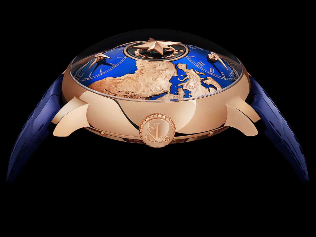 Jacob - co 'the world is yours' dual time zone tourbillon 0004 jacob - co 'the world is yours' dual time zone tourbill