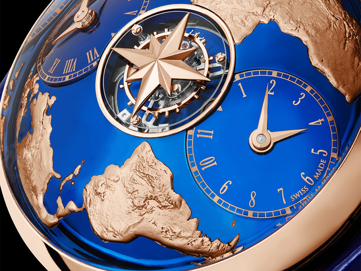 Jacob - co 'the world is yours' dual time zone tourbillon 0005 jacob - co 'the world is yours' dual time zone tourbill
