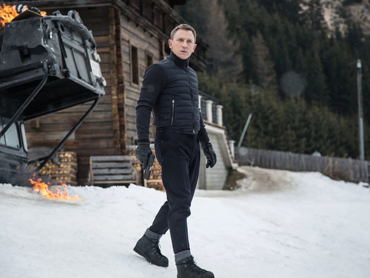 James bond daniel craig alps