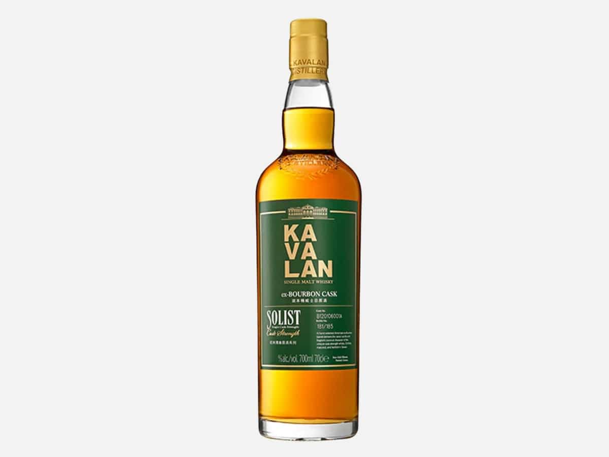 Kavalan solist ex bourbon cask single malt whisky