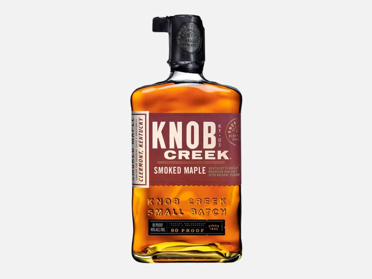Knob creek smoked maple bourbon